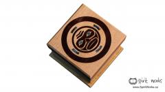 Moon Mask Bentwood Box   Moon Mask Bentwood Box