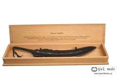 Raven Feather in a Box   Raven Feather in a Box