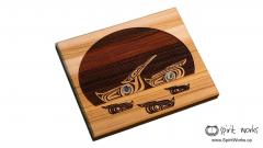 Loons Design Mini Cedar Wall Plaque   Loons Design Mini Cedar Wall Plaque