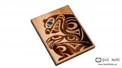 Bear "Loyal Friend" -  Large Cedar Wall Plaque   Bear "Loyal Friend" -  Large Cedar Wall Plaque