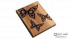  Butterfly  "Beauty"  - Large Cedar Wall Plaque 